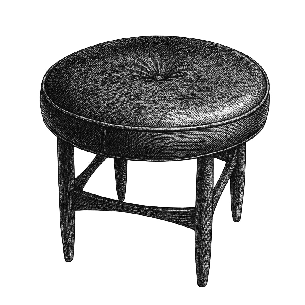G-plan Danish Dressing Stool (6350)