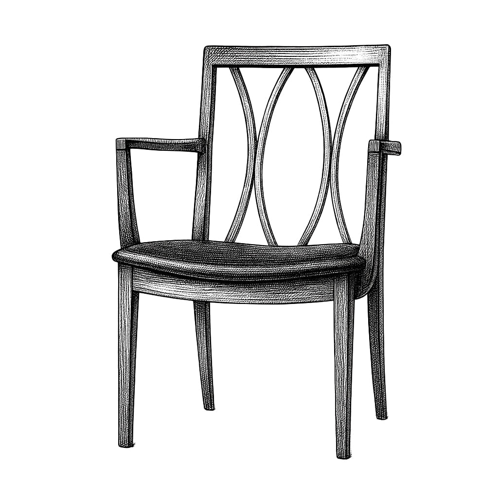 G-plan Curve-back Chair Carver(4557D)