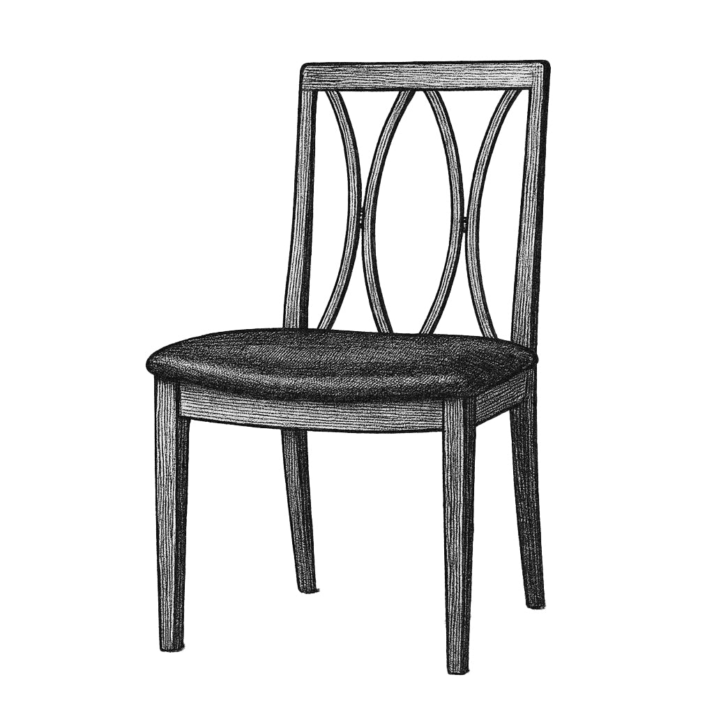 G-plan fresco Curve-back Chair (4556D)