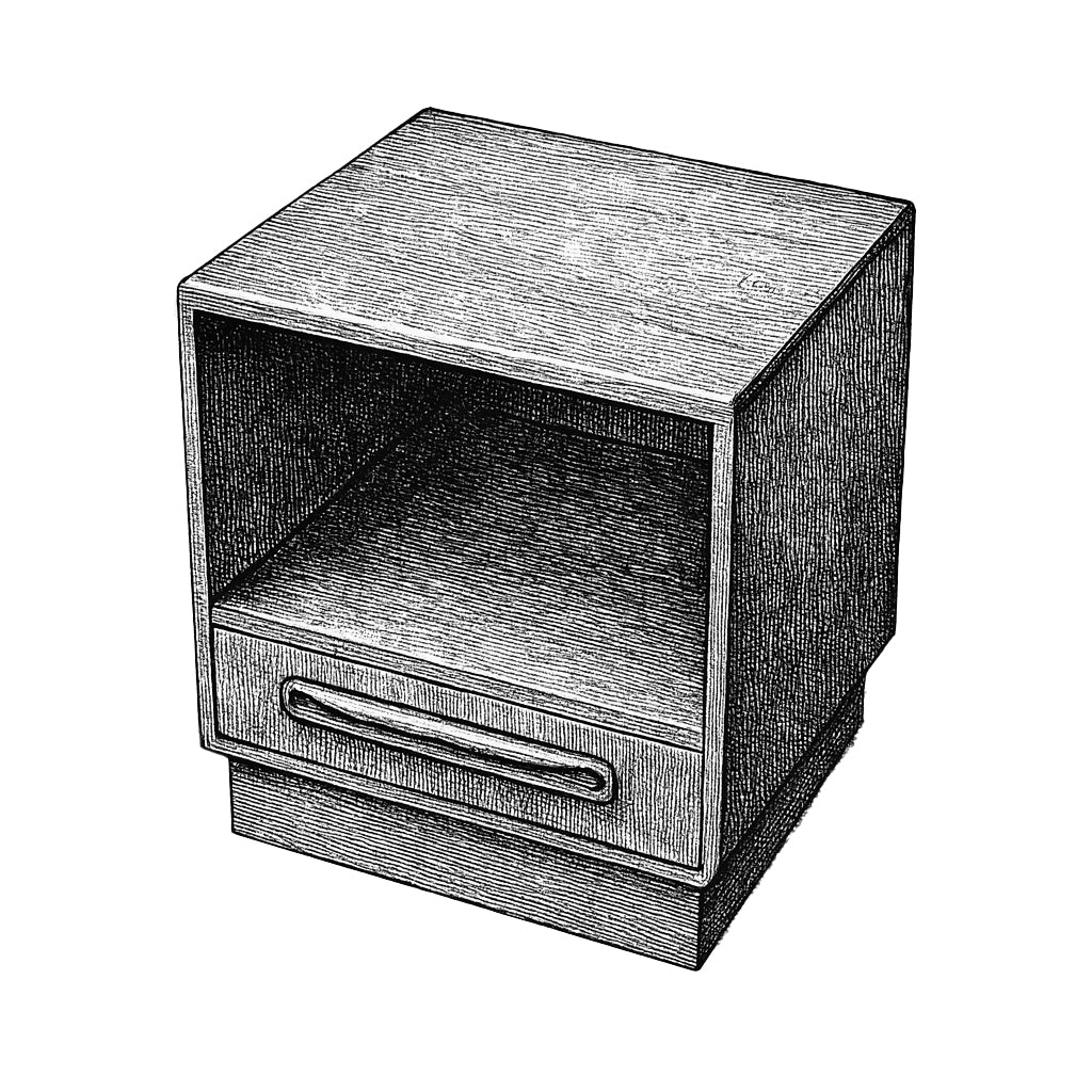 G-plan Fresco Bedside Table