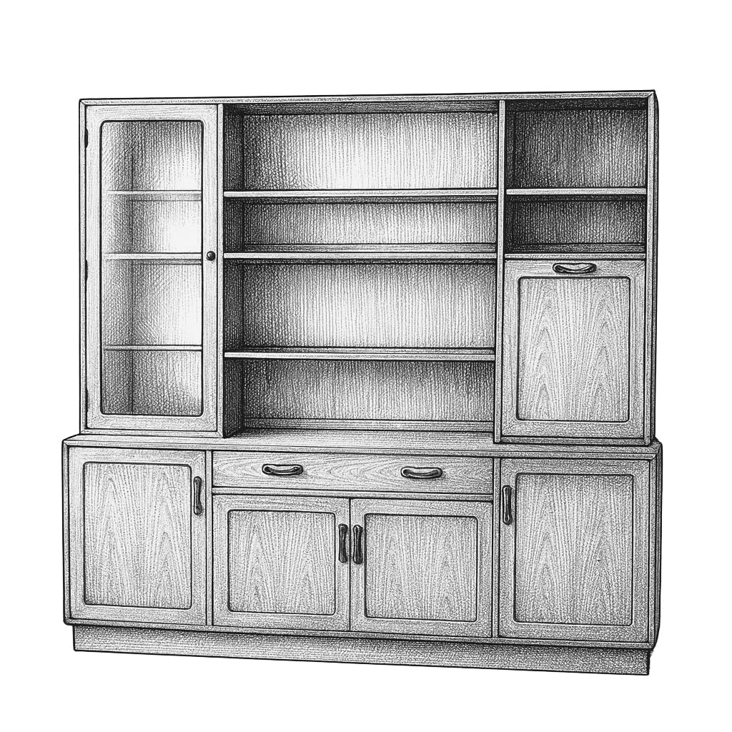 G-plan Fresco Composite Top Unit (3113D)Composite Base Unit (3115D)