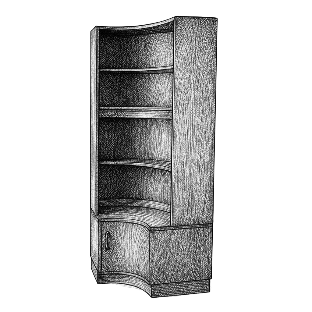 G-plan Fresco Corner baseunit (3035D)+Topcornerunit (3034D)