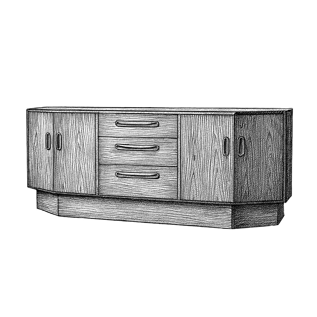 G-plan Fresco Sideboard Buffet Base Unit (4105D)
