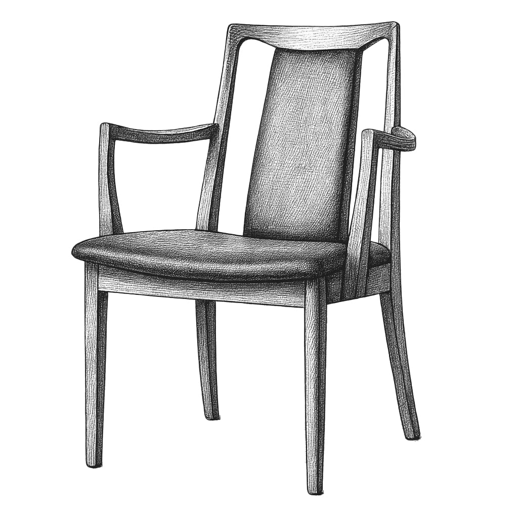 G-plan Padded-back Carver Chair (4567D)