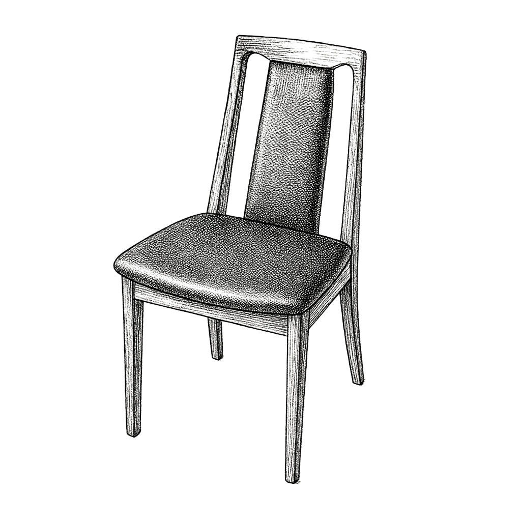 G-plan Padded back Chair (4566D)