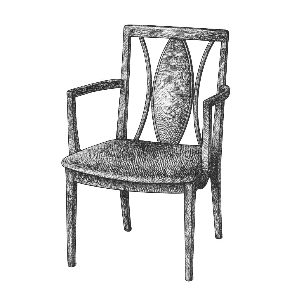 G-plan Padded back Chair Carver (4577)