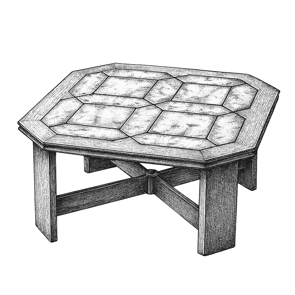 G-plan Tiletop Occasional Table (3604D)