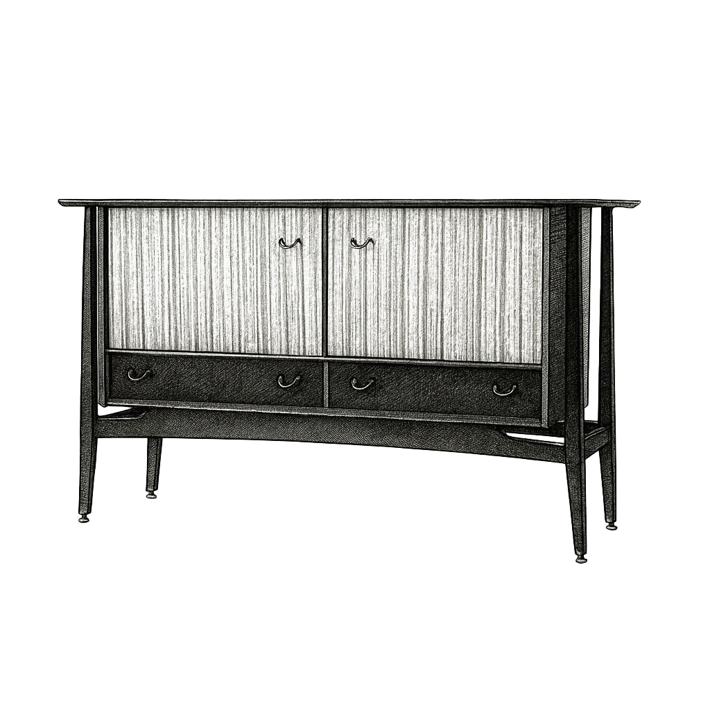 G-plan Tola＆Black-Sideboard (922)