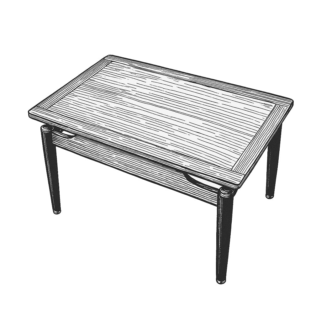 G-plan Tola&Black Lamp Table (882)