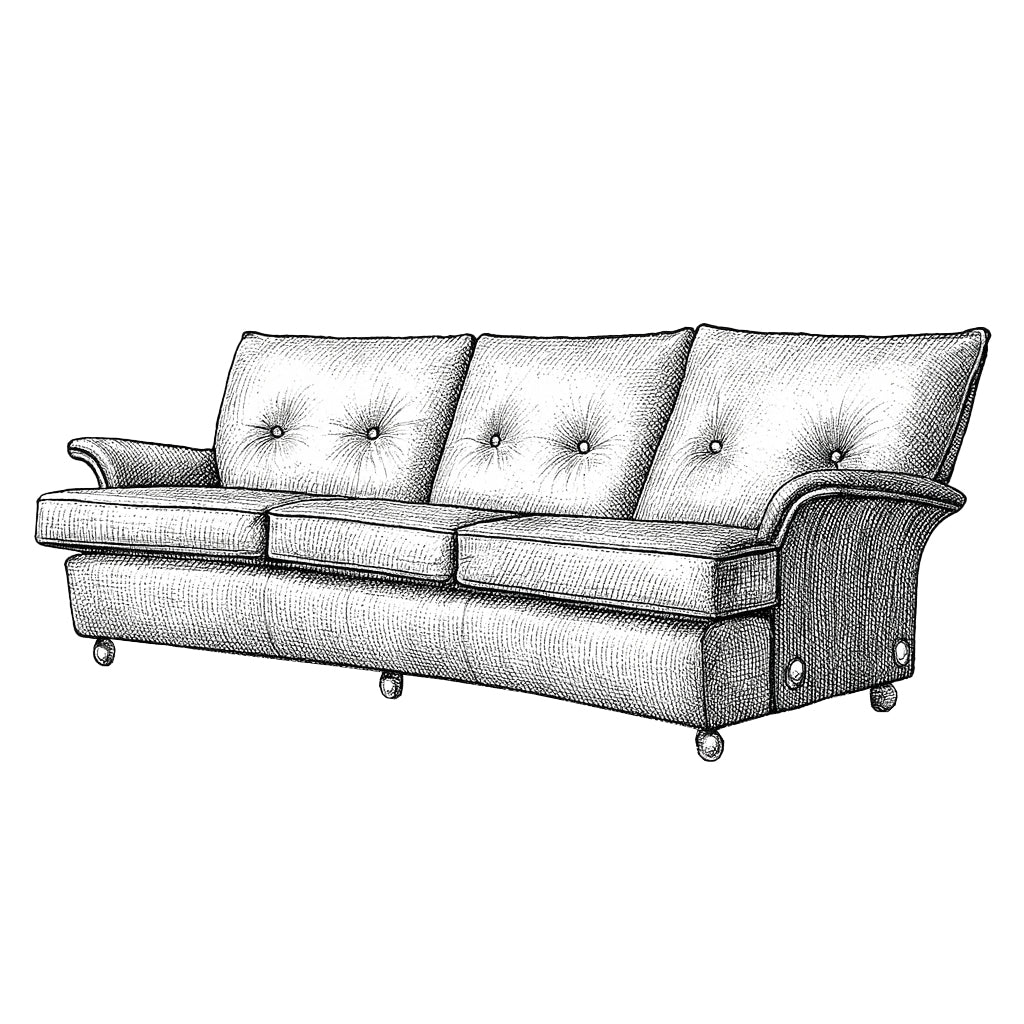 G-plan Tulip 3seater Sofa