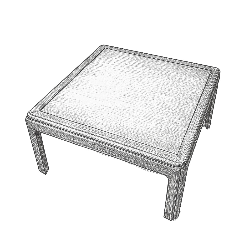 G-plan square Table (3615D)