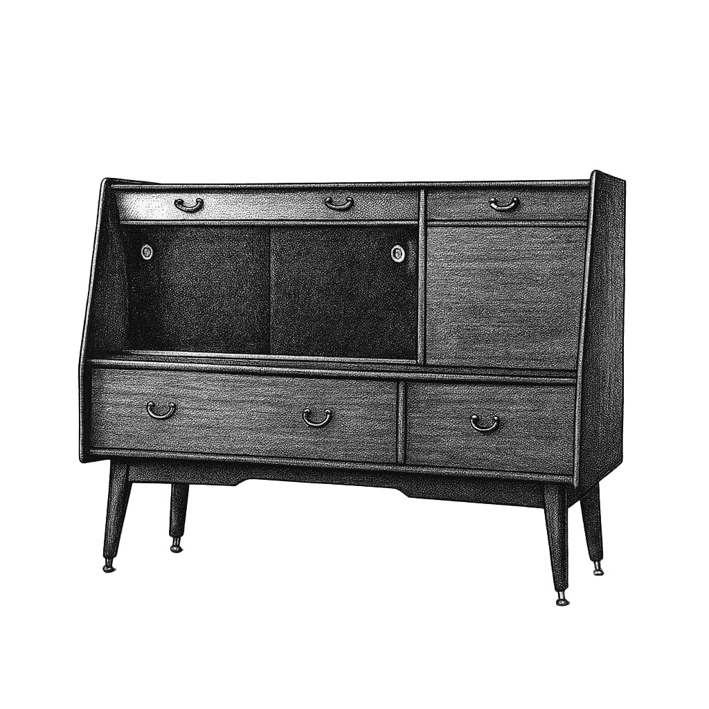 G-plan tola&black Sideboard (887) (891)