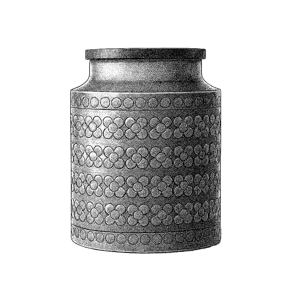 HORNSEA Saffron canister L