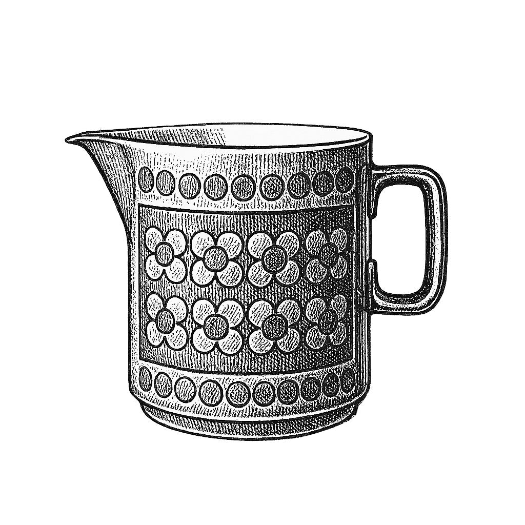 HORNSEA Saffron milk pitcher