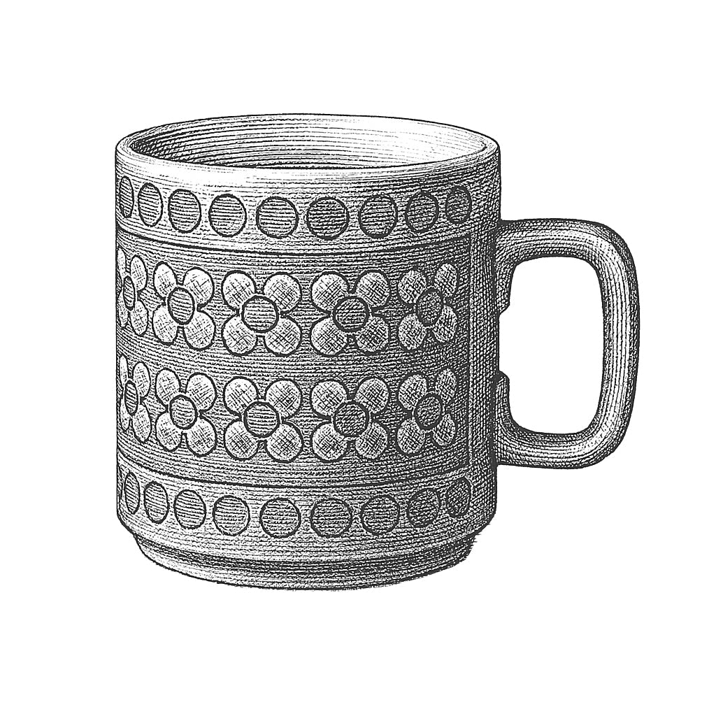 HORNSEA Saffron mug