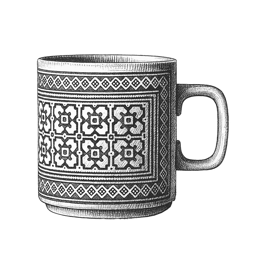 HORNSEA TAPESTRY Mug