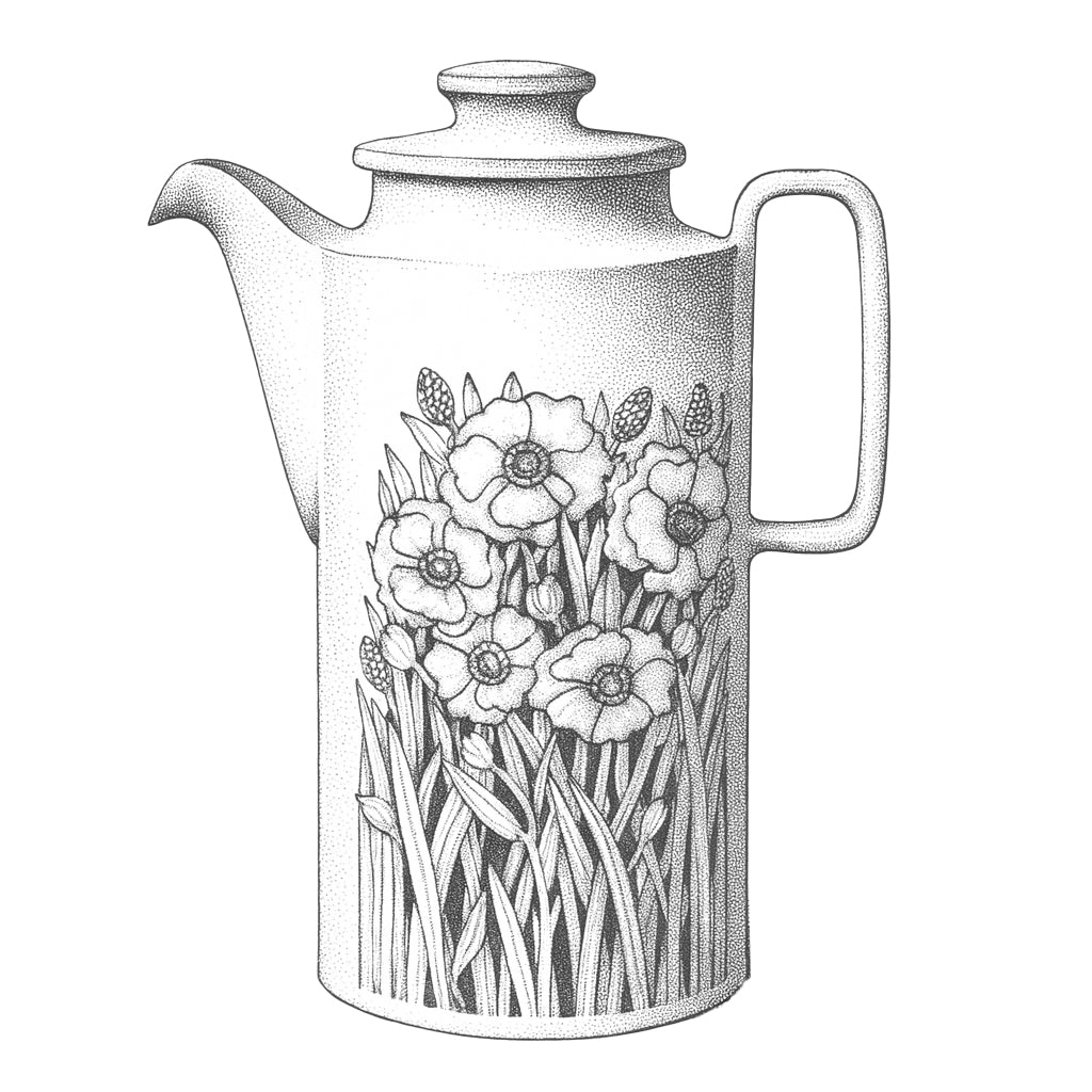 HORNSEA fleur coffeepot