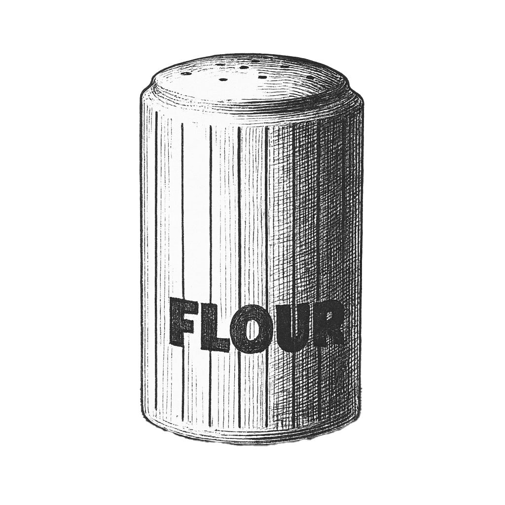 HORNSEA Stripe Flour Shifter
