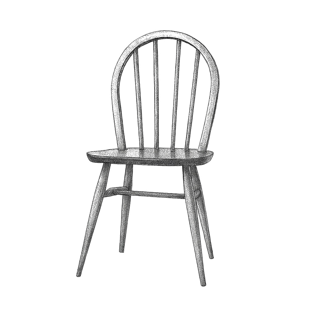 Ercol フープバックチェア 4本スポーク