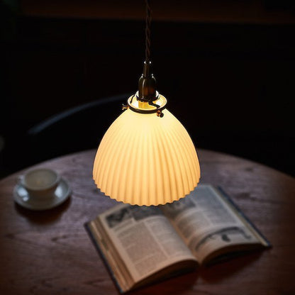シェル コニカル ペンダントライト