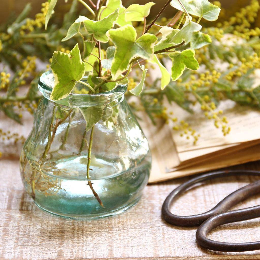 リサイクルガラス フラワーベース CERO クリア