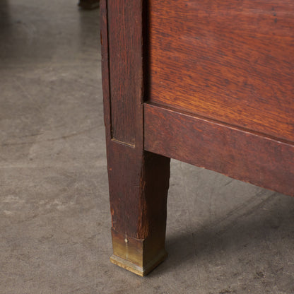 英国アンティーク 両袖デスク