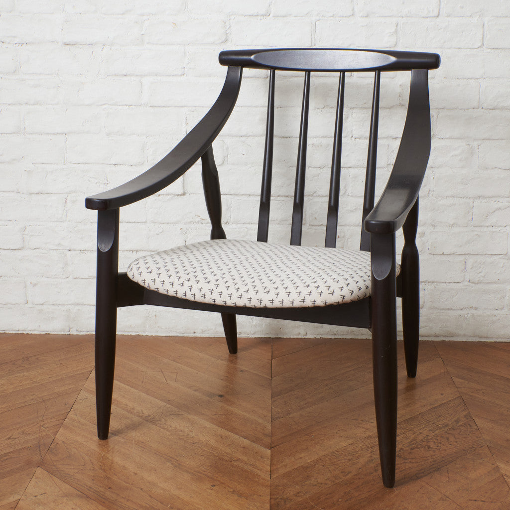 フォーク アームチェア / 張替済