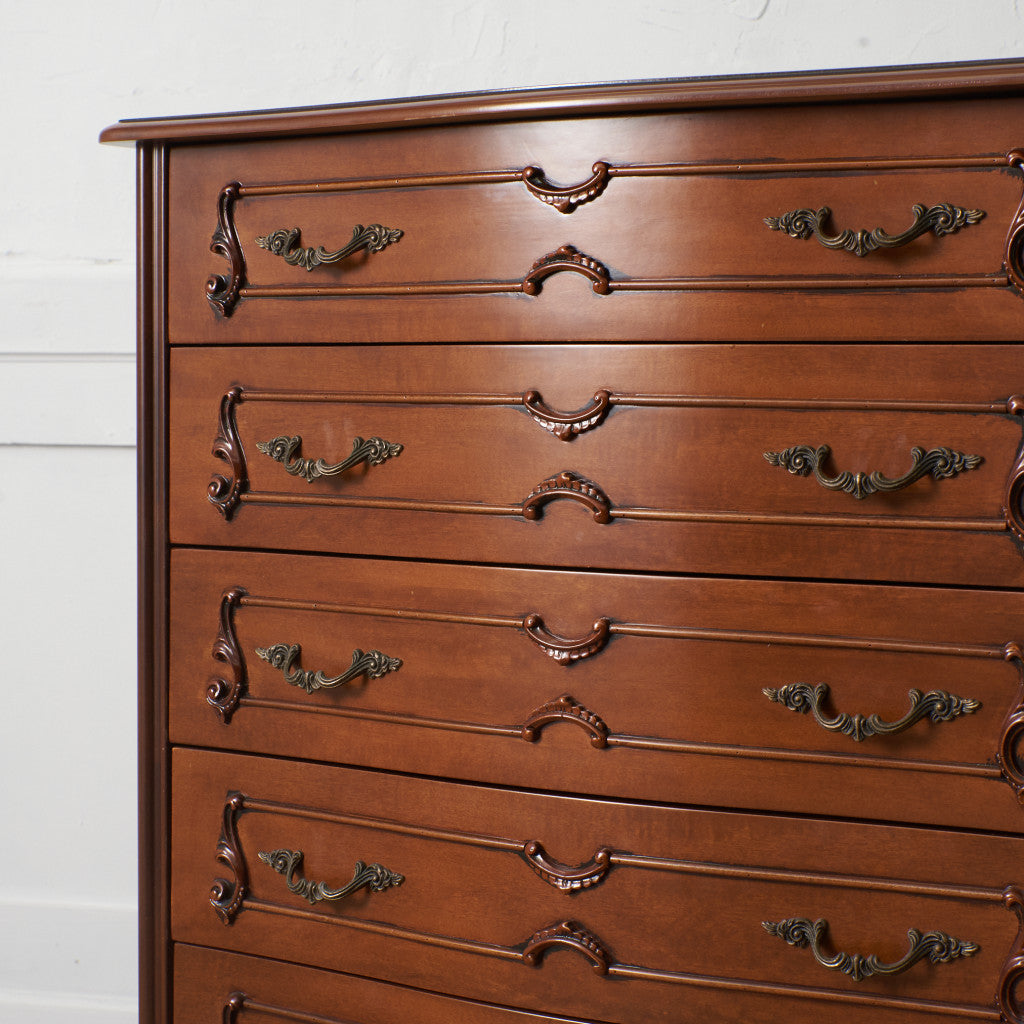 イタリア製 5段チェスト