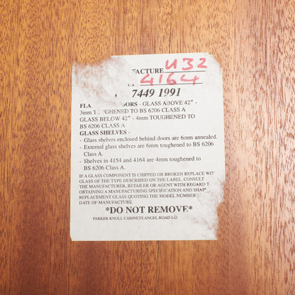 十字扉 ヴィンテージ トールコーナーキャビネット