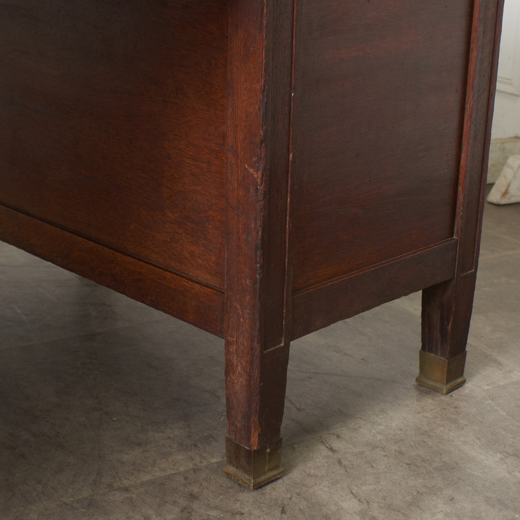 英国アンティーク 両袖デスク