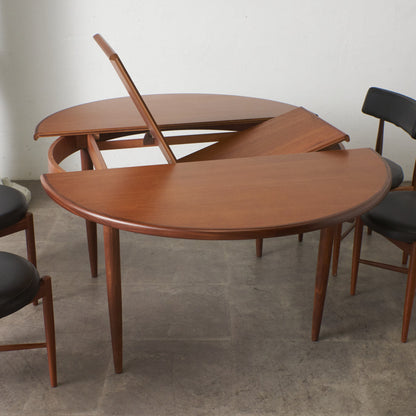 エクステンション ラウンドダイニングテーブル