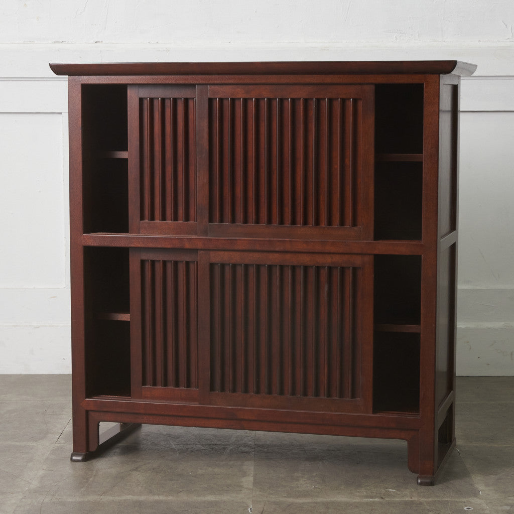 A型 舞良茶タンス