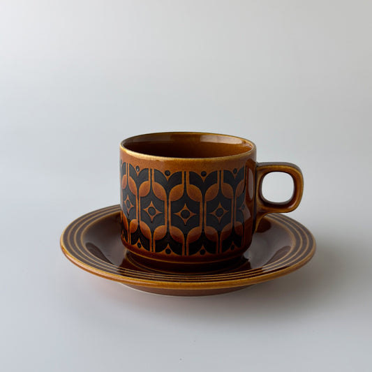 HEIRLOOM エアルーム カップ&ソーサー Autumn brown