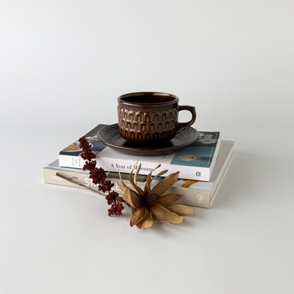 Pennine ペンニン カップ＆ソーサー ブラウン