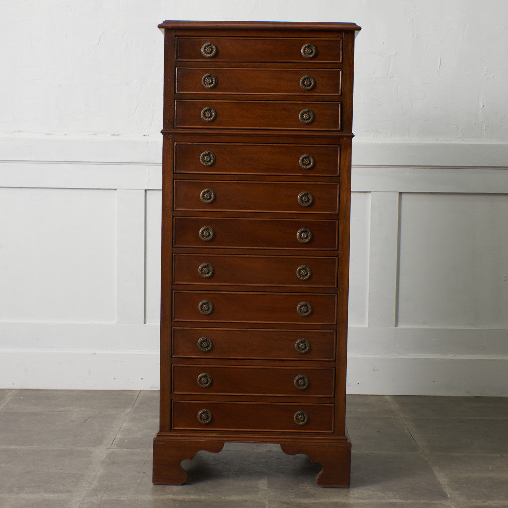 英国クラシック 11段 ハイチェスト