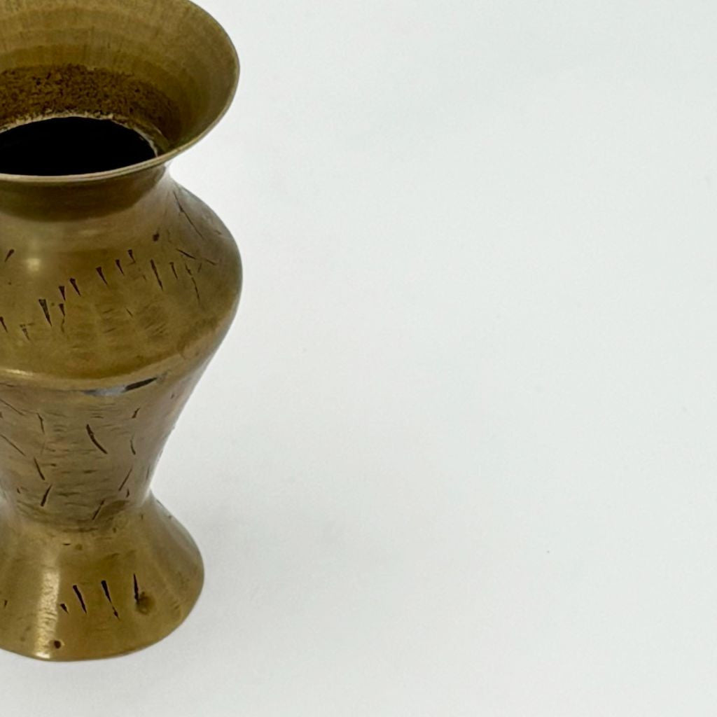 英国ヴィンテージ 真鍮製 ミニポット