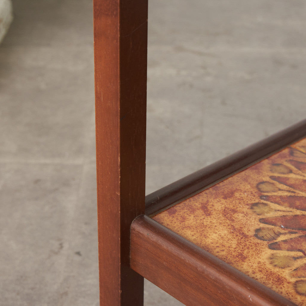 デンマーク ヴィンテージ タイルトップ トロリーワゴン