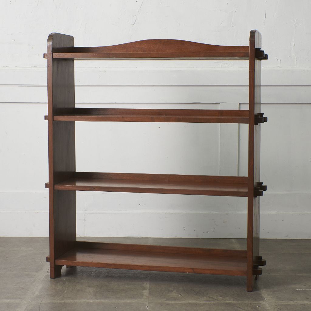 年代物 楔留め 本棚