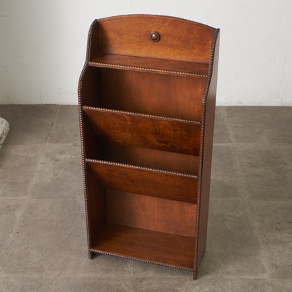 英国アンティーク マガジンラック