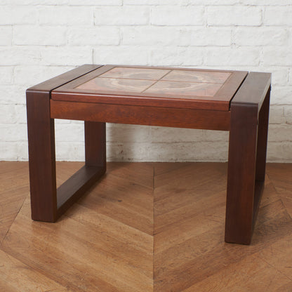 デンマークヴィンテージ タイルトップ コーヒーテーブル