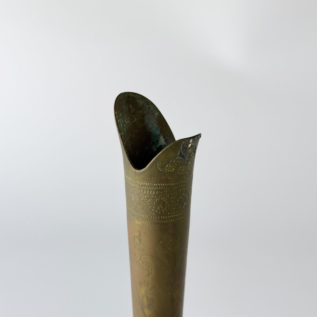 真鍮製 フラワーベース