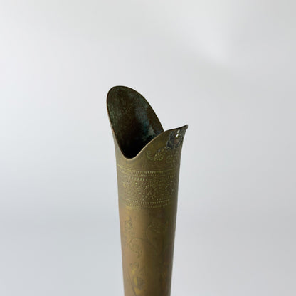 真鍮製 フラワーベース