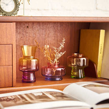 グラデーションガラスフラワーベース SUNSET