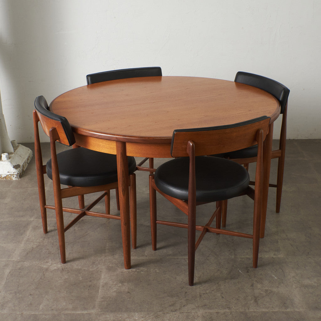 エクステンション ラウンドダイニングテーブル