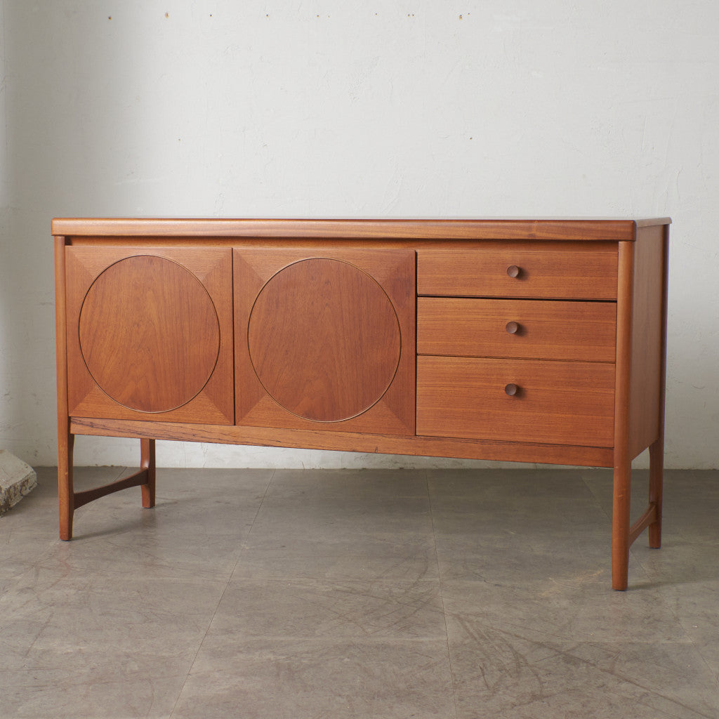 ヴィンテージ サークルサイドボード / カスタムサイズ