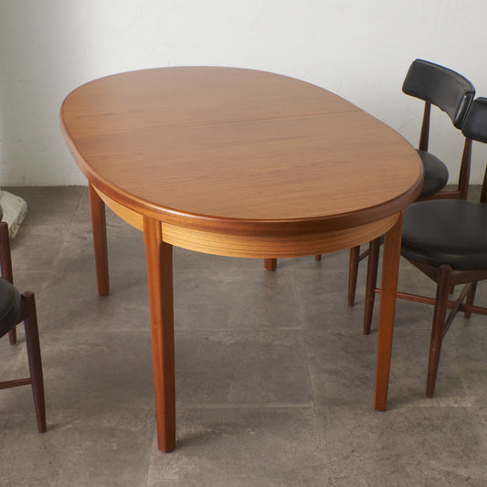 エクステンション オーバル ダイニングテーブル