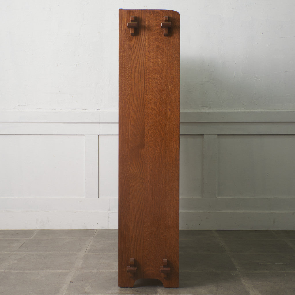 ミッションスタイル ガラスキャビネット