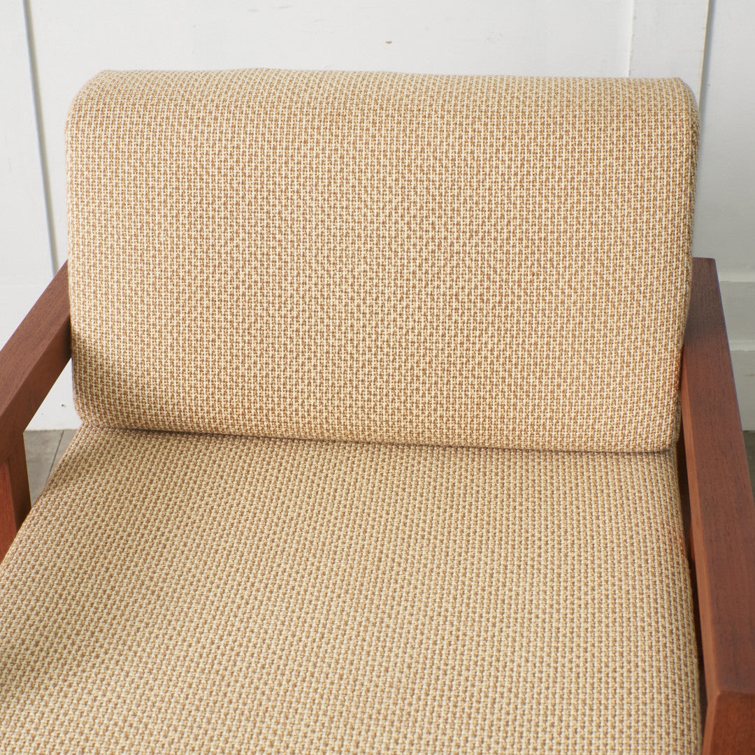 ヴィンテージ チーク材 ラウンジチェア