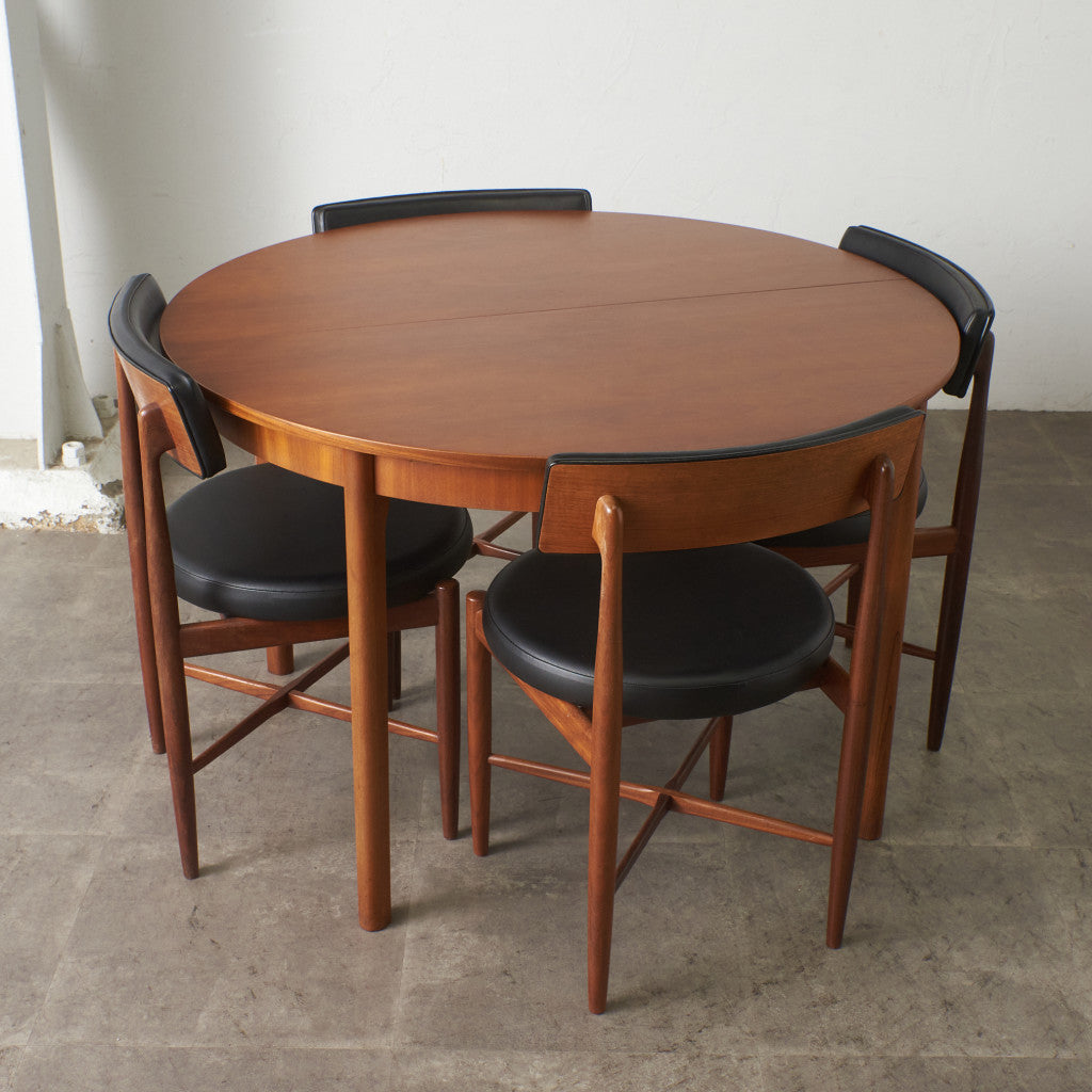 エクステンション ラウンドダイニングテーブル