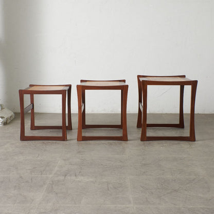 cork ヴィンテージ ネストテーブル (3577D)